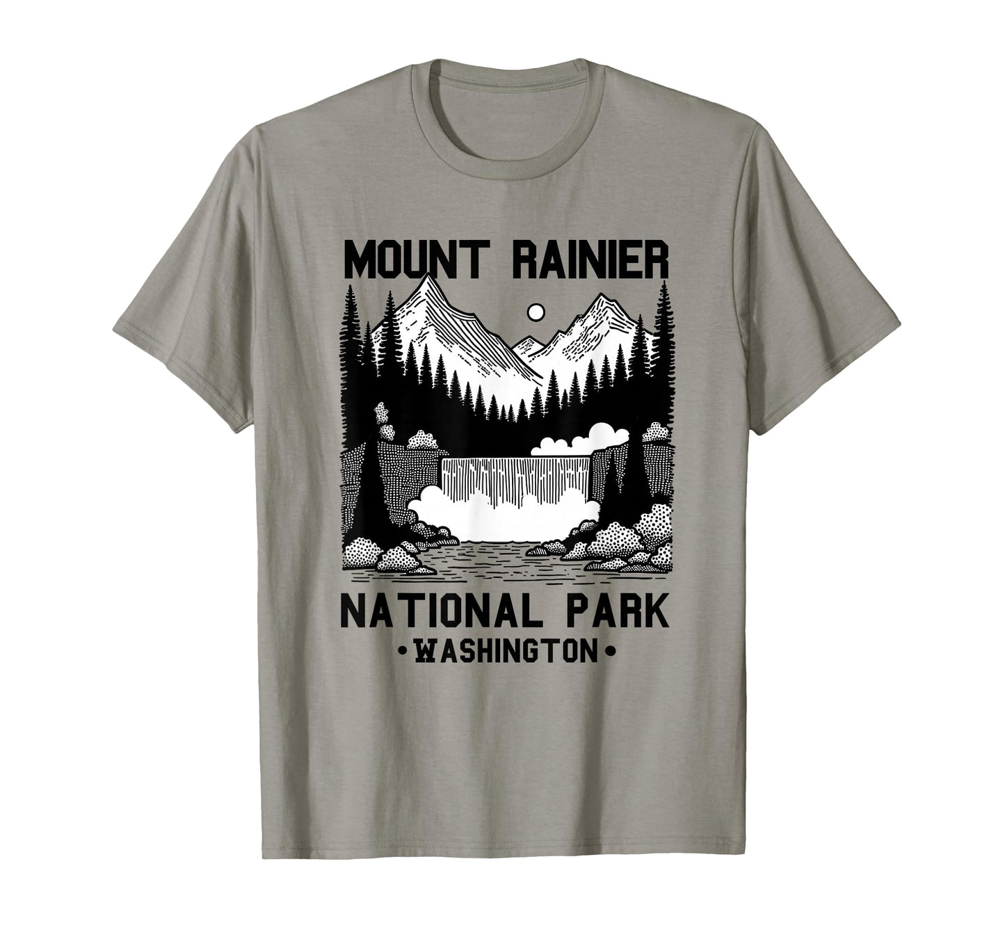Mount Rainier National Park Washington Souvenir Men Women T-Shirt