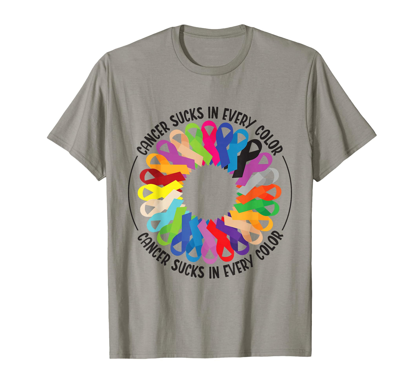 Cancer Sucks In Every Color Fighter | Funk Cancer T-Shirt