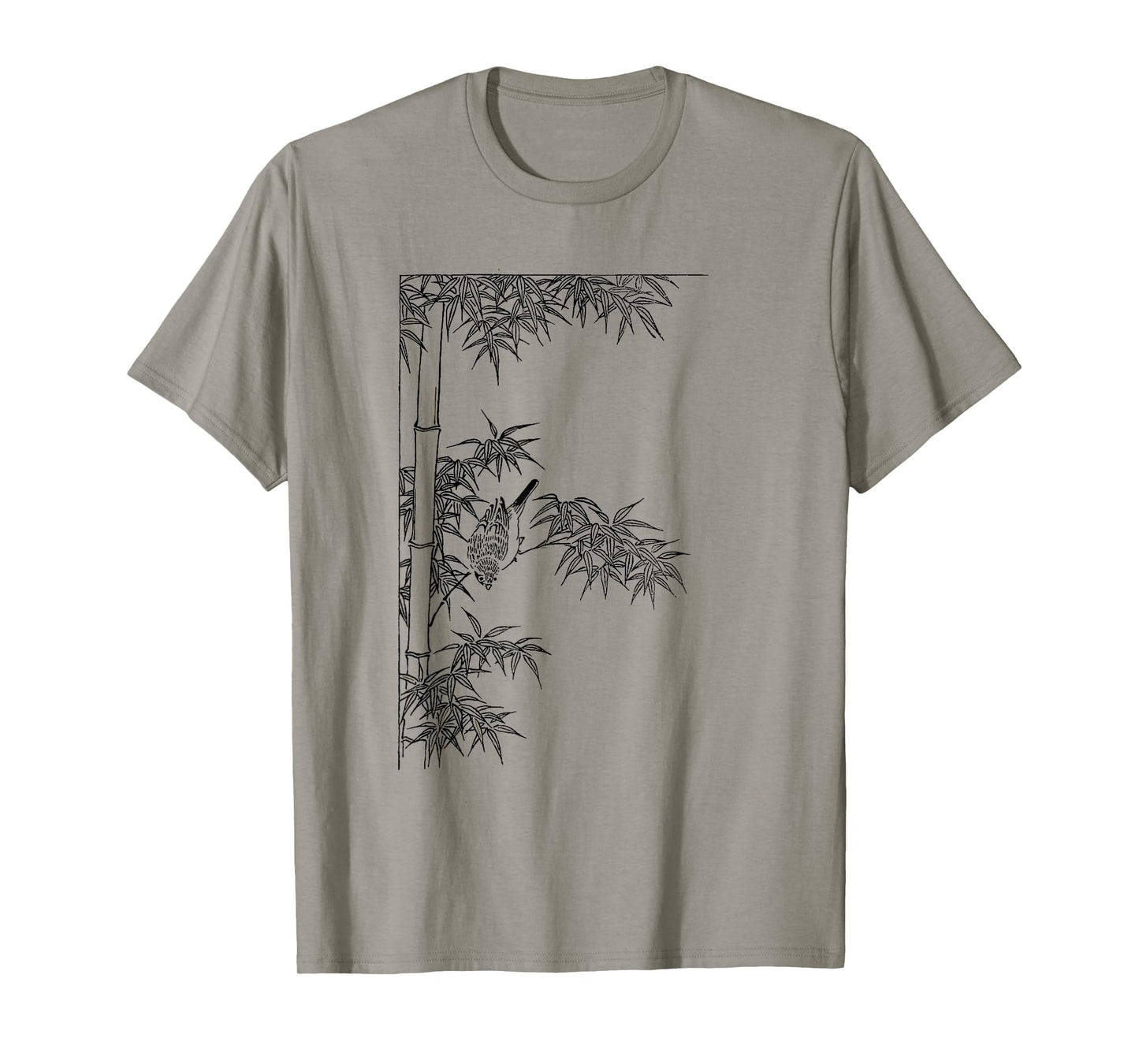 Bamboo plant with a bird T-Shirt