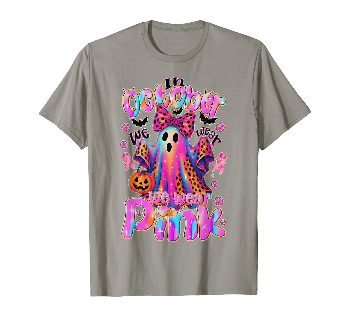 in October We Wear Pink T-Shirt