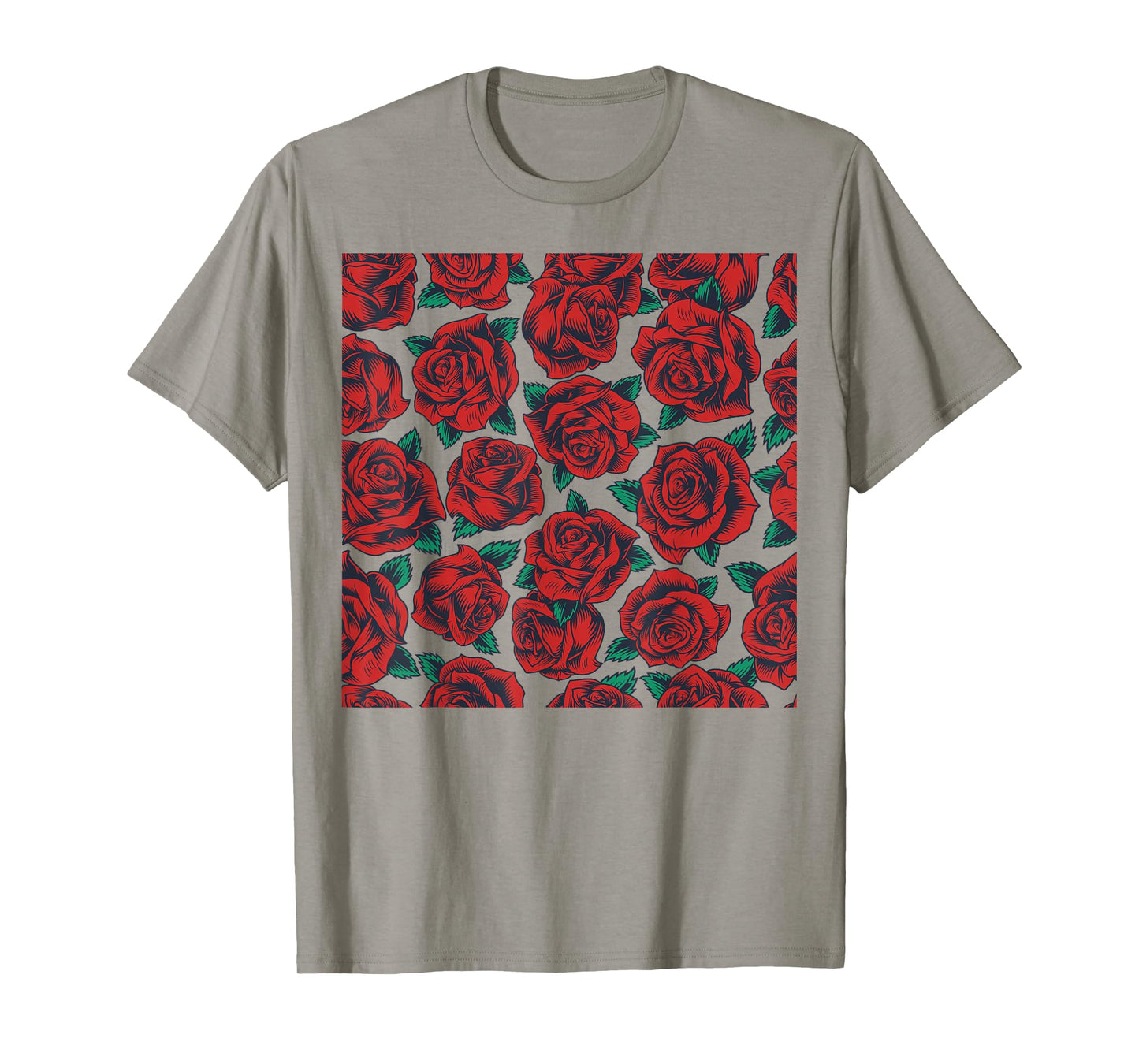 Red Rose Flower T-Shirt