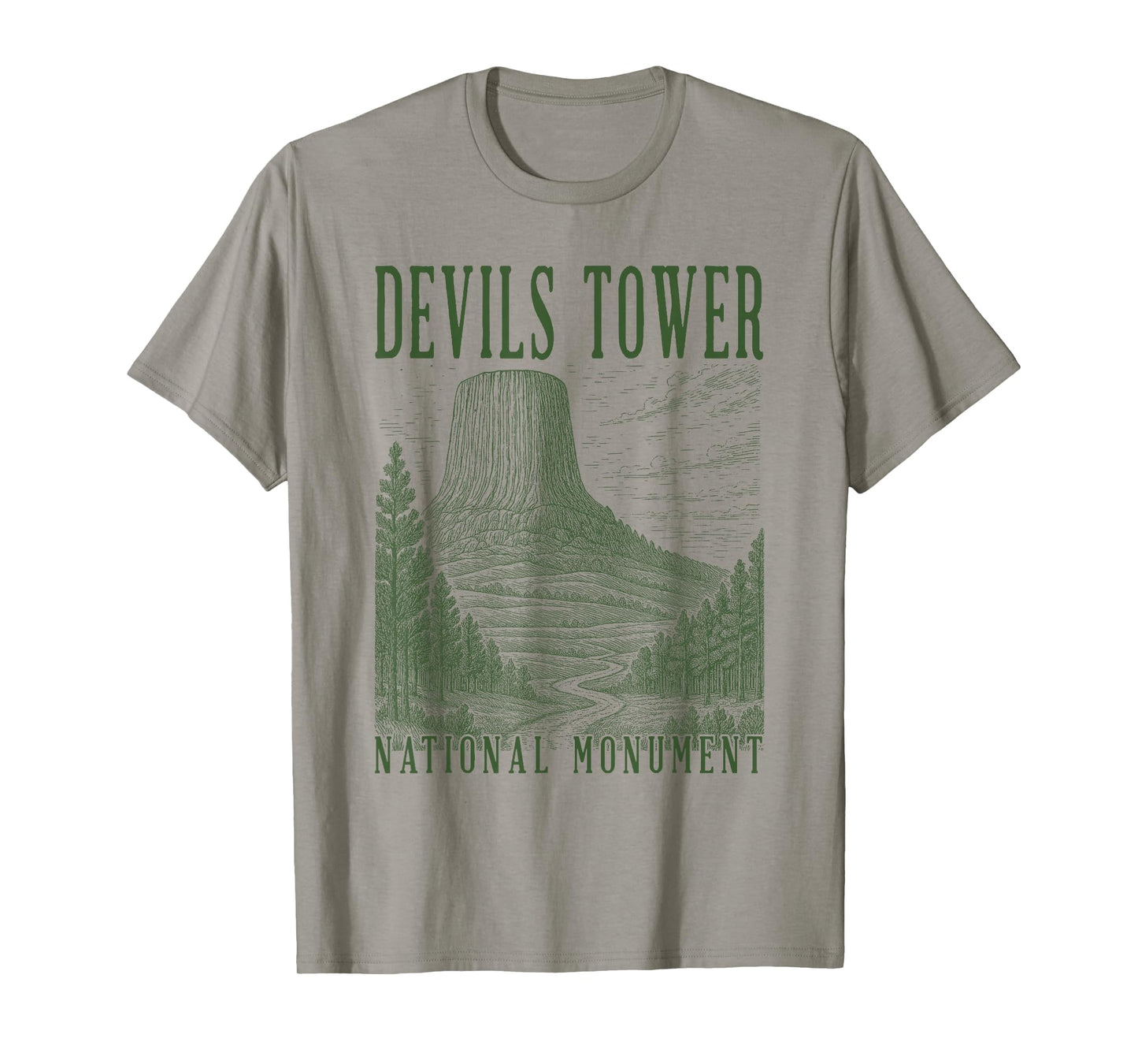 Devils Tower National Monument Traveling Nature Exploring T-Shirt