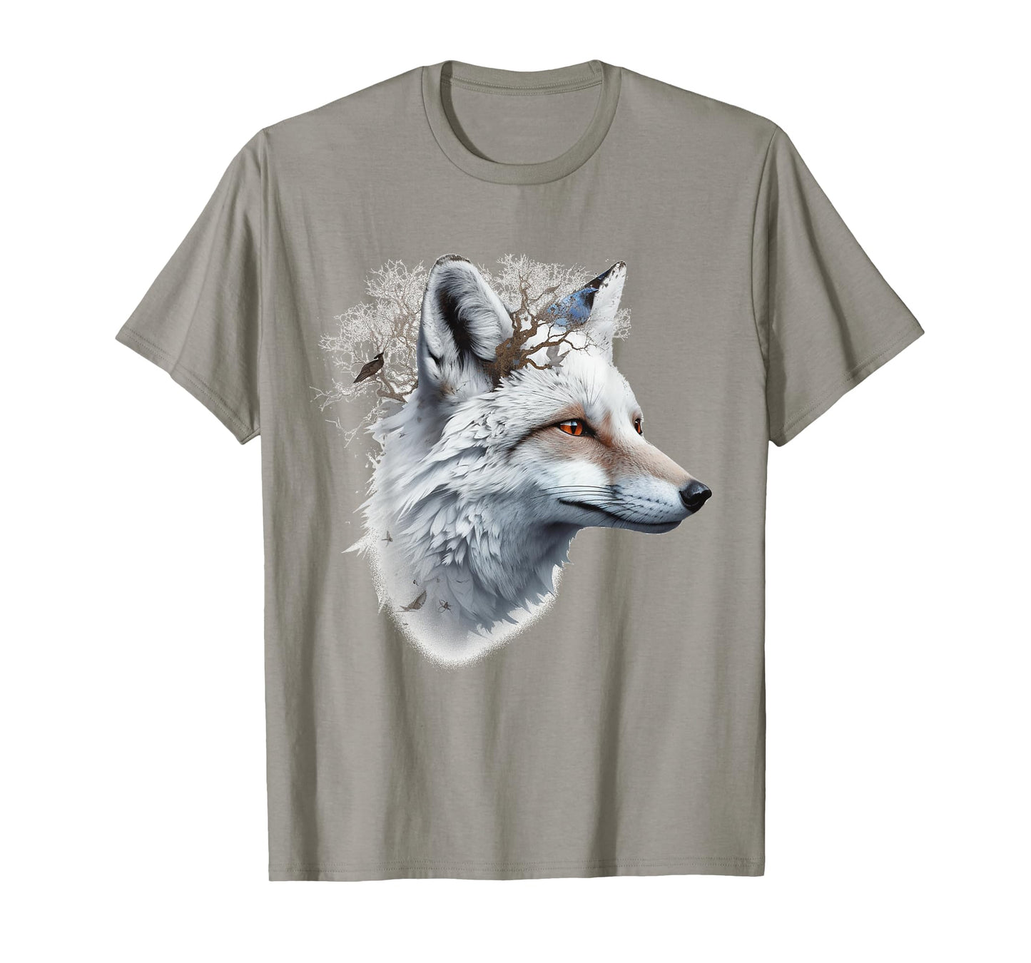 Fox Animal Art - Artwork Fox T-Shirt