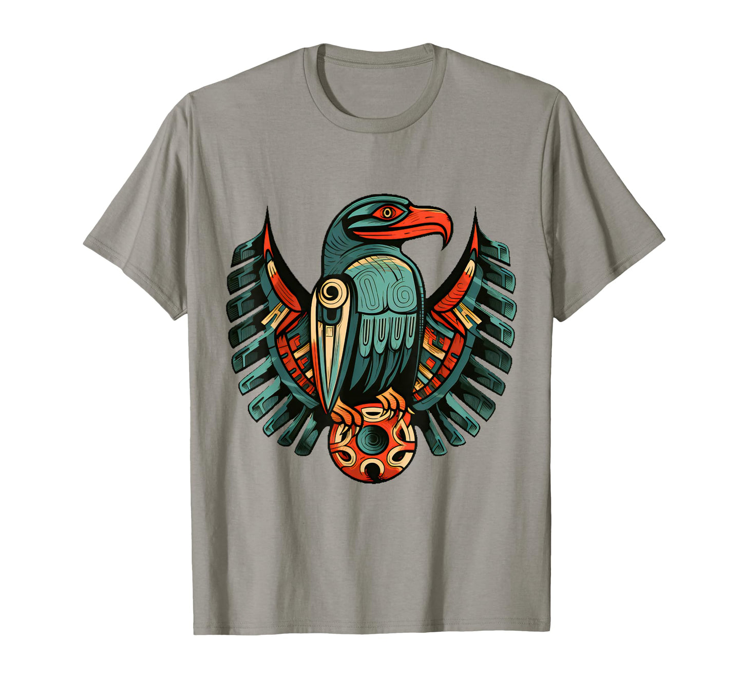 Pacific Northwest Native Art Raven Bird PNW T-Shirt