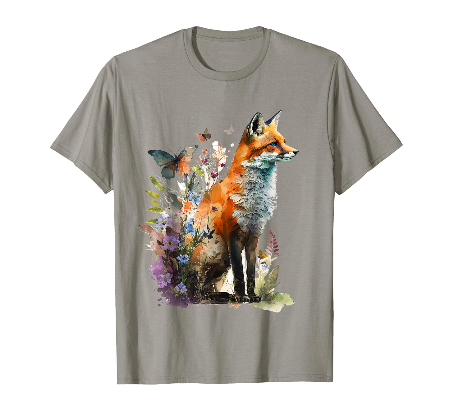 Fox Animal Lover Forest Art Animal Fox T-Shirt