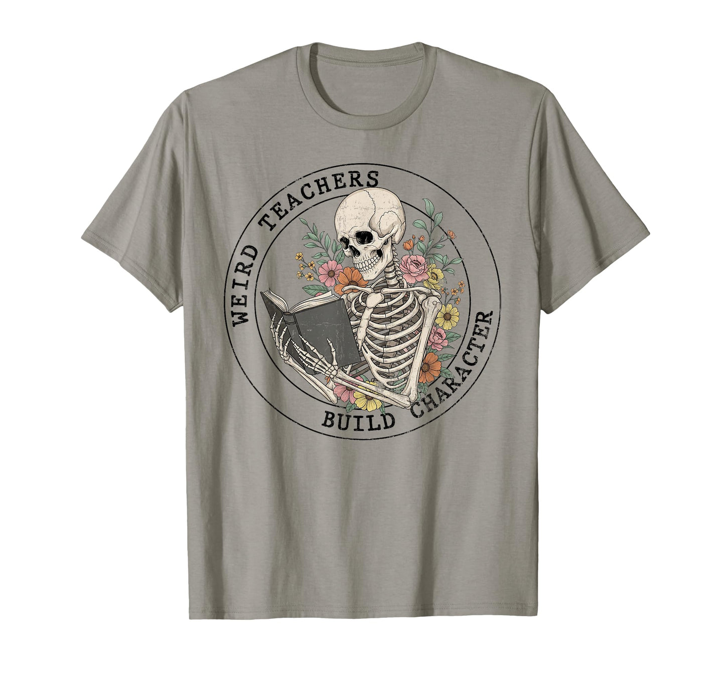 Weird Teachers Build Character Shirt - Teacher Halloween T-Shirt