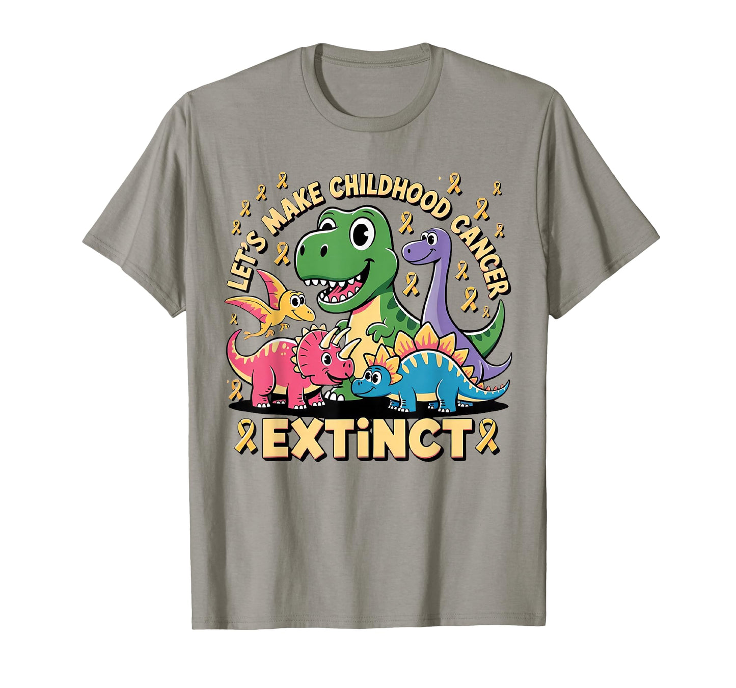 Making Childhood Cancer Extinct PEDS ONC Pediatric Oncology T-Shirt