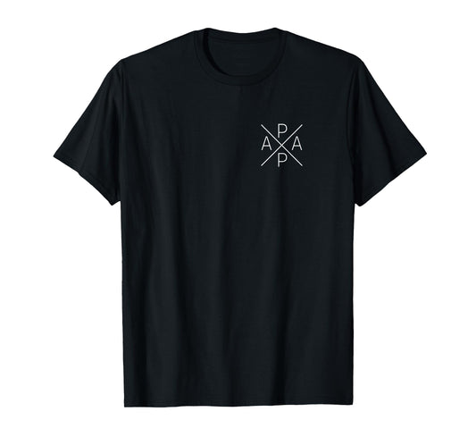 PAPA Cross, promoted to Papa, father's day, Proud Papa T-Shirt