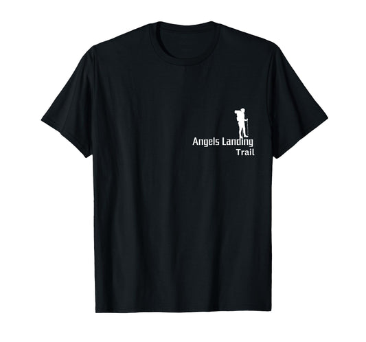Angels Landing Trail, Mountain Adventurer, Nature Lover T-Shirt