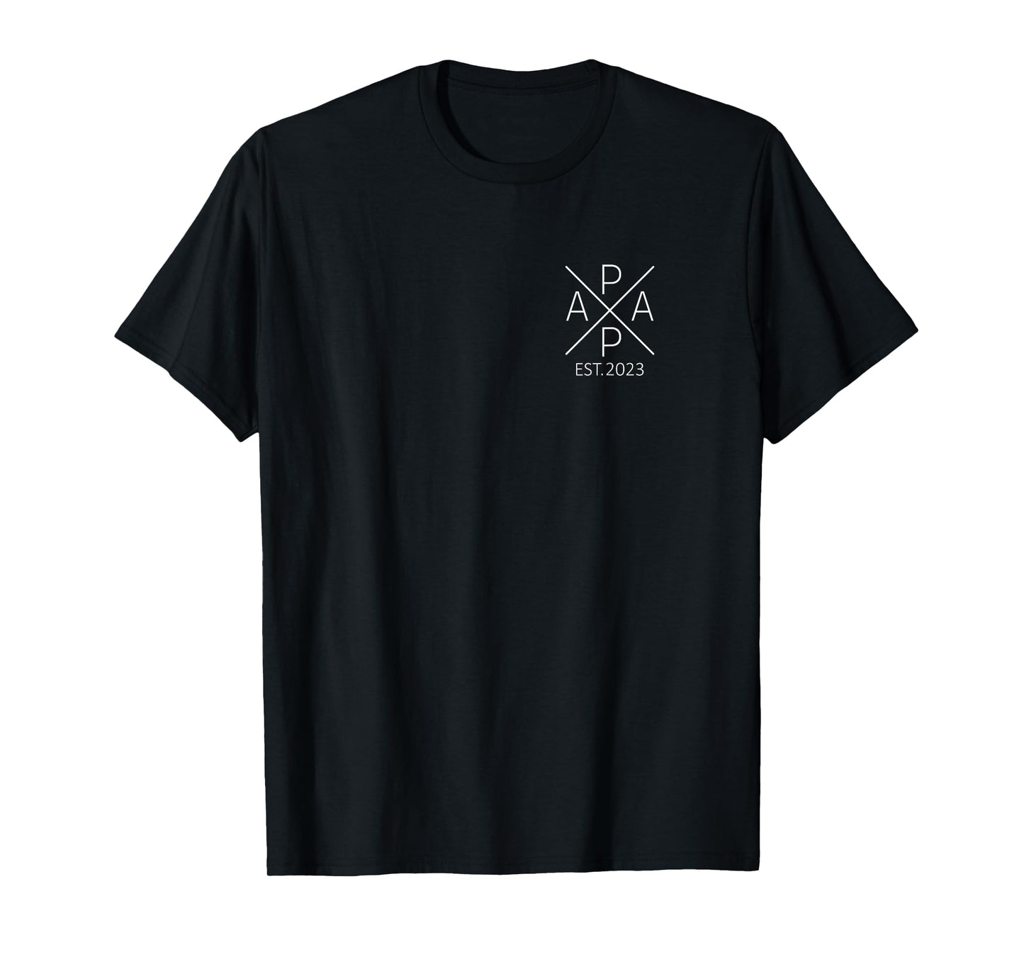 Papa Est. 2023 Papa since 2023 Papa 2023 T-Shirt