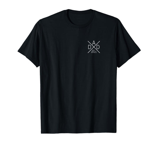 Father 2021 promoted to Dad est. 2021 Dad 2021 T-Shirt