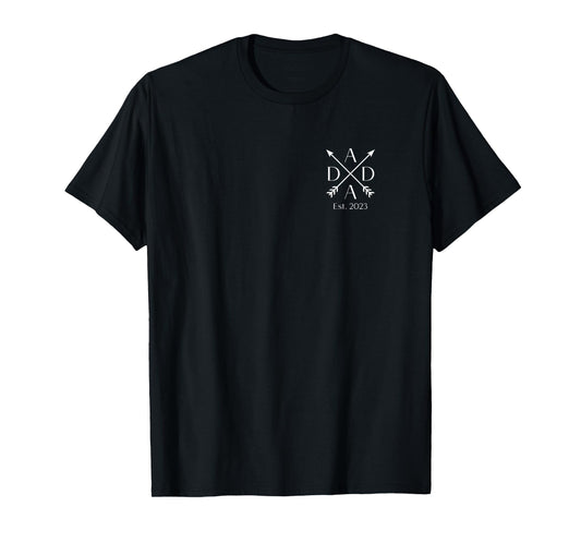 Dada Est 2023 New Dad 2023 Dada 2023 Matching Family T-Shirt