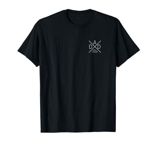 Father 2020 promoted to Dad est. 2020 Dad 2020 T-Shirt