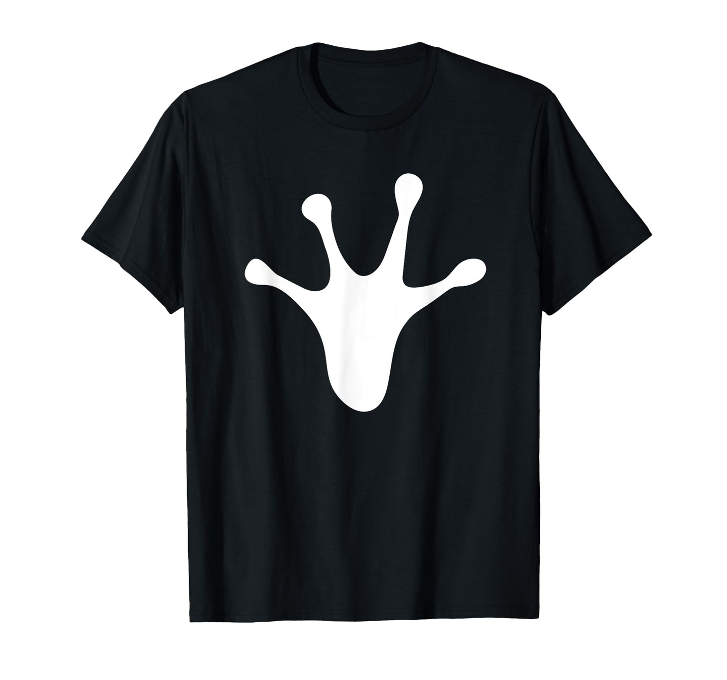 Frog Toad Footprint Design Gift Men Women Kids Boys Girls T-Shirt