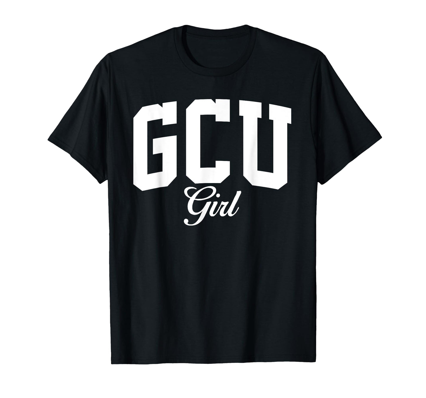 GCU University Girl Arch Vintage Design for Women Girls T-Shirt