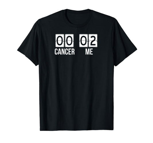 TWO TIME Cancer Survivor SCOREBOARD Tee men women kids T-Shirt