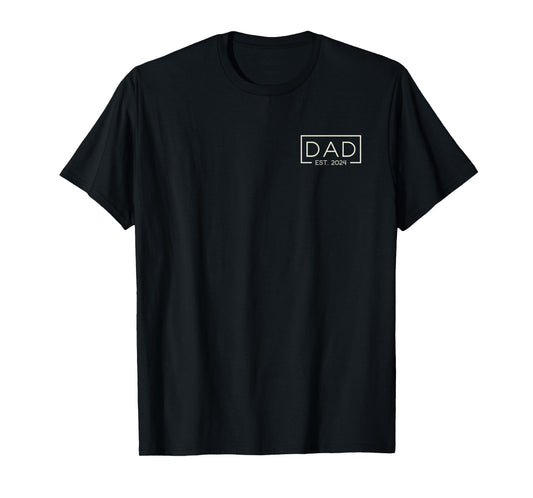 Dad Est. 2024 Logo T-Shirt - Dad Since 2024