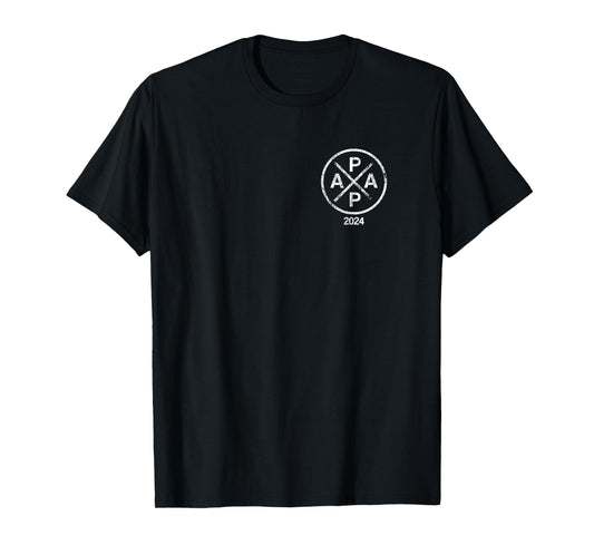 Soon to be Papa 2024, Papa Est 2024 Retro Papa 2024 T-Shirt