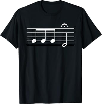 Beethoven 5th Symphony Notes Classical Music Composer T-Shirt
