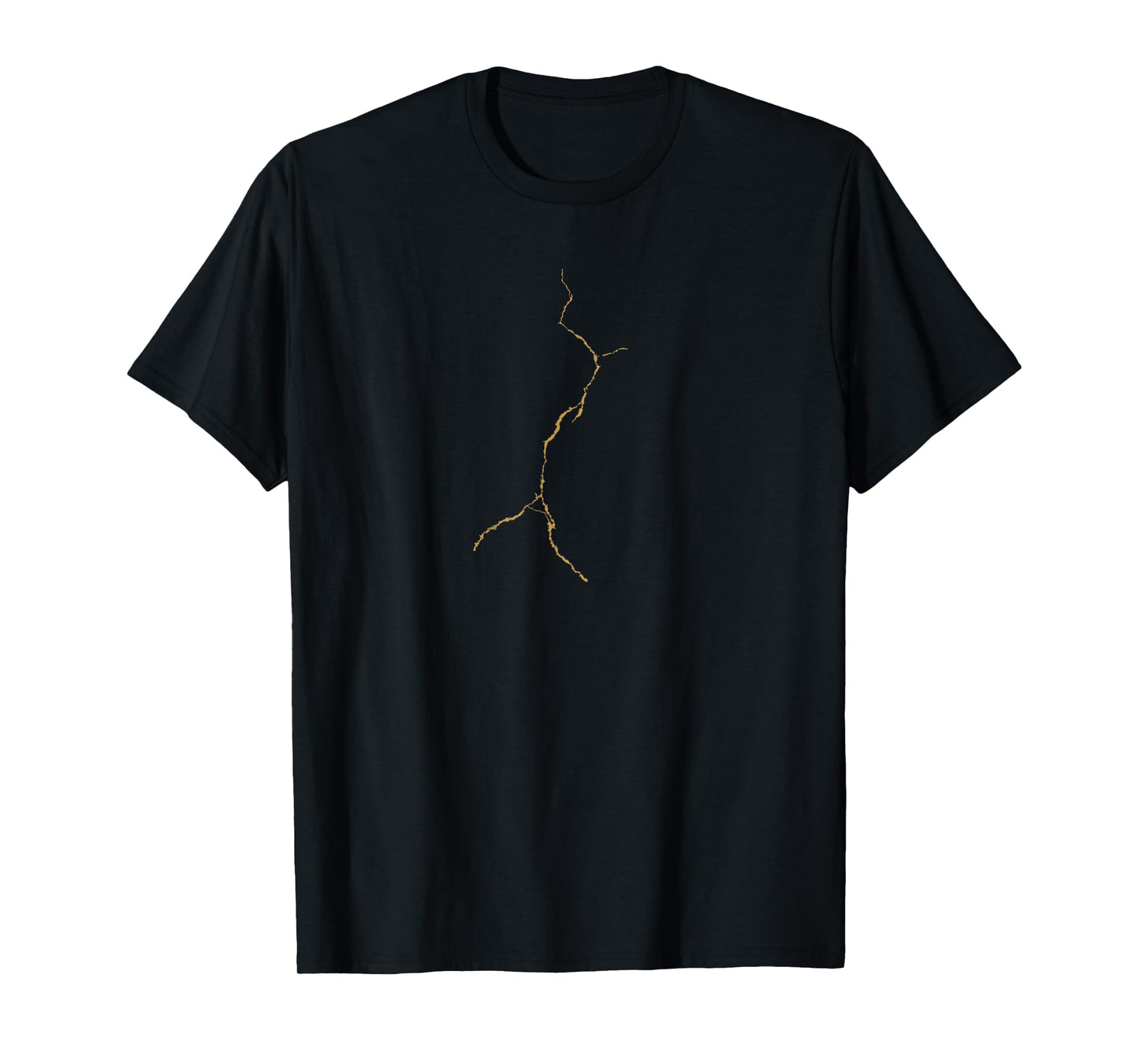 Kintsukuroi Japanese Art Broken Gold Repair Imperfection T-Shirt