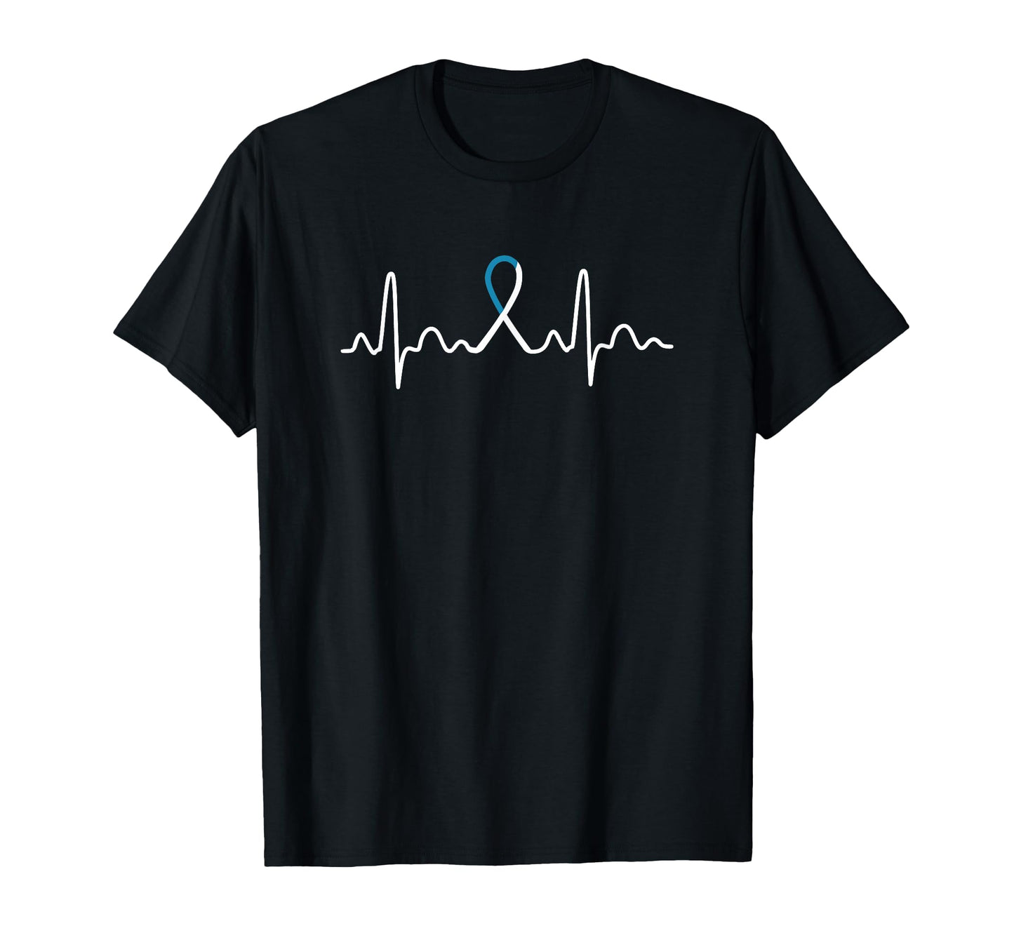 Heartbeat - Cervical Cancer Shirt Gift T-Shirt