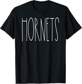 Hornets School Spirit Team Mascot Teacher Gift T-Shirt for Men Women