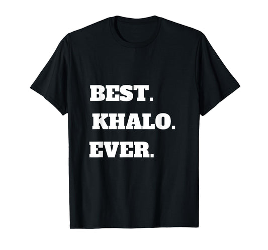 Arabic Uncle Best Khalo Uncle Ever T-Shirt Gift T-Shirt