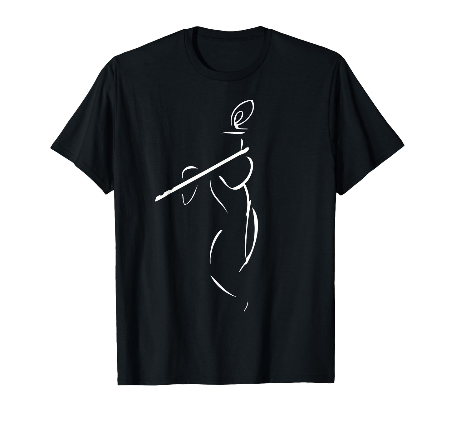 Divine Flute Player Lord Krishna T-Shirt