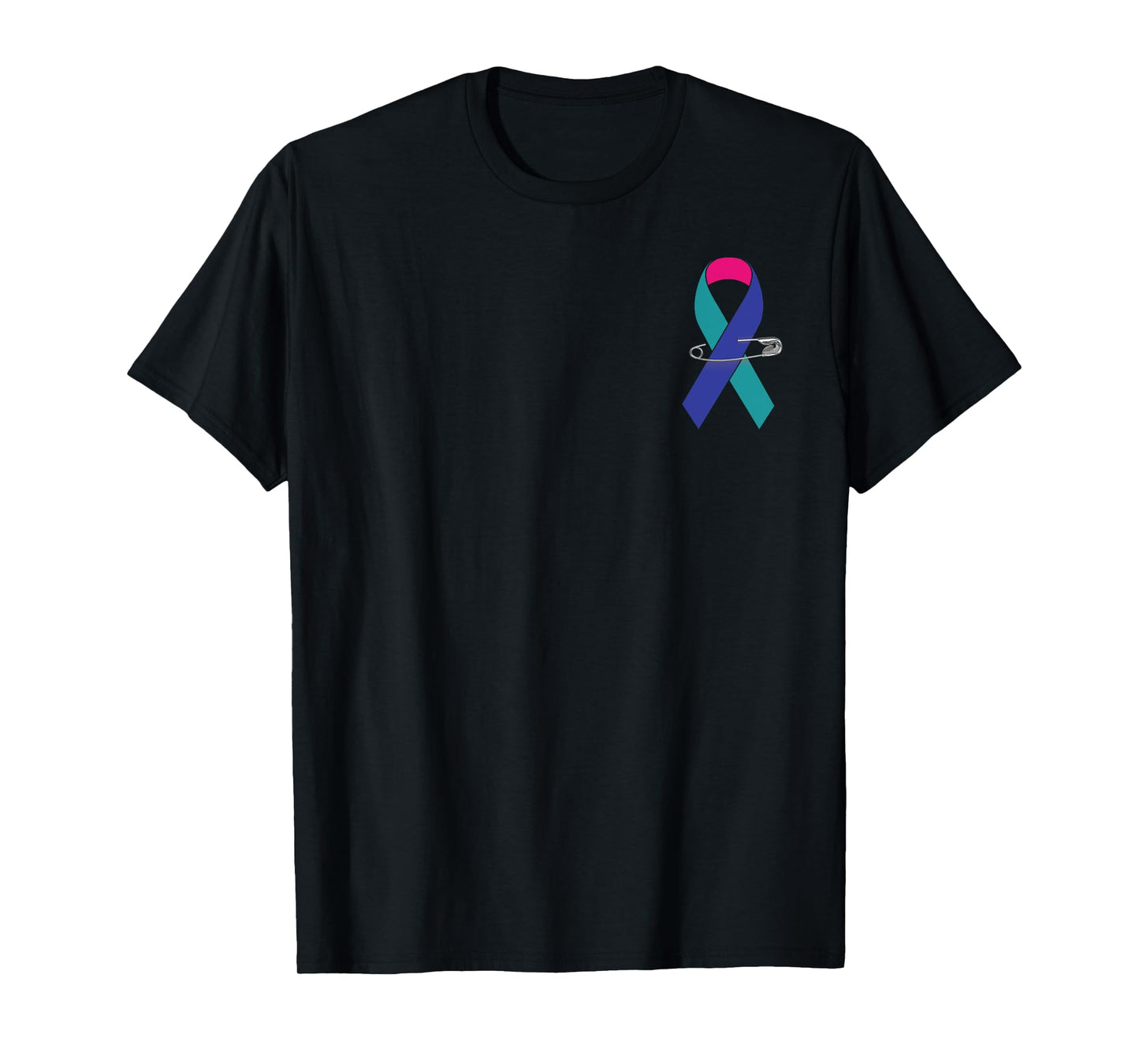 Thyroid Cancer Awareness Walk Support Ribbon T-Shirt