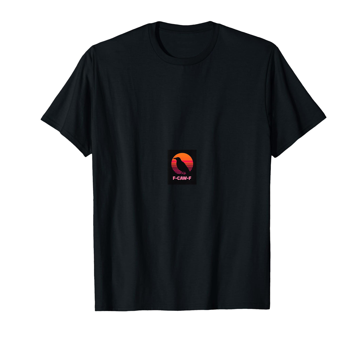 F-CAW-F Retro Raven T-Shirt
