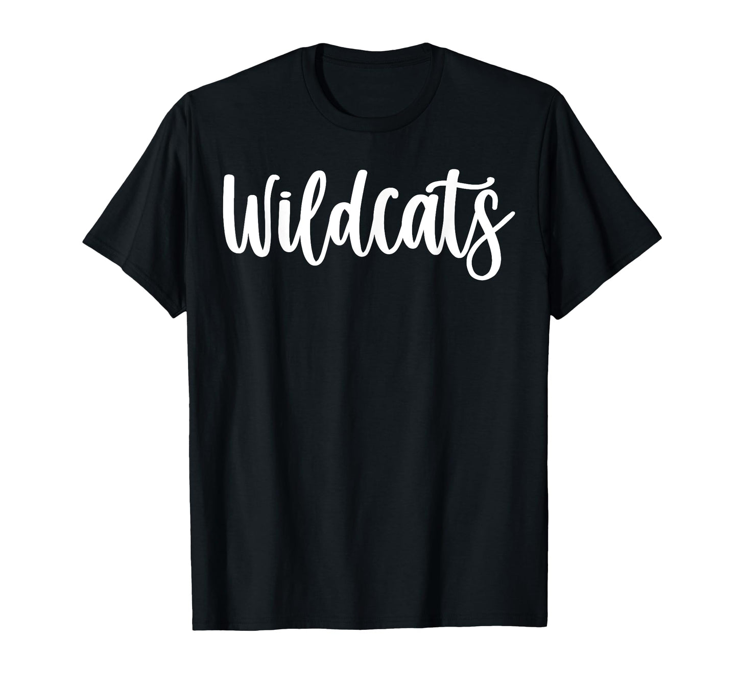 Wildcats School Spirit Team Mascot Game Night T-Shirt