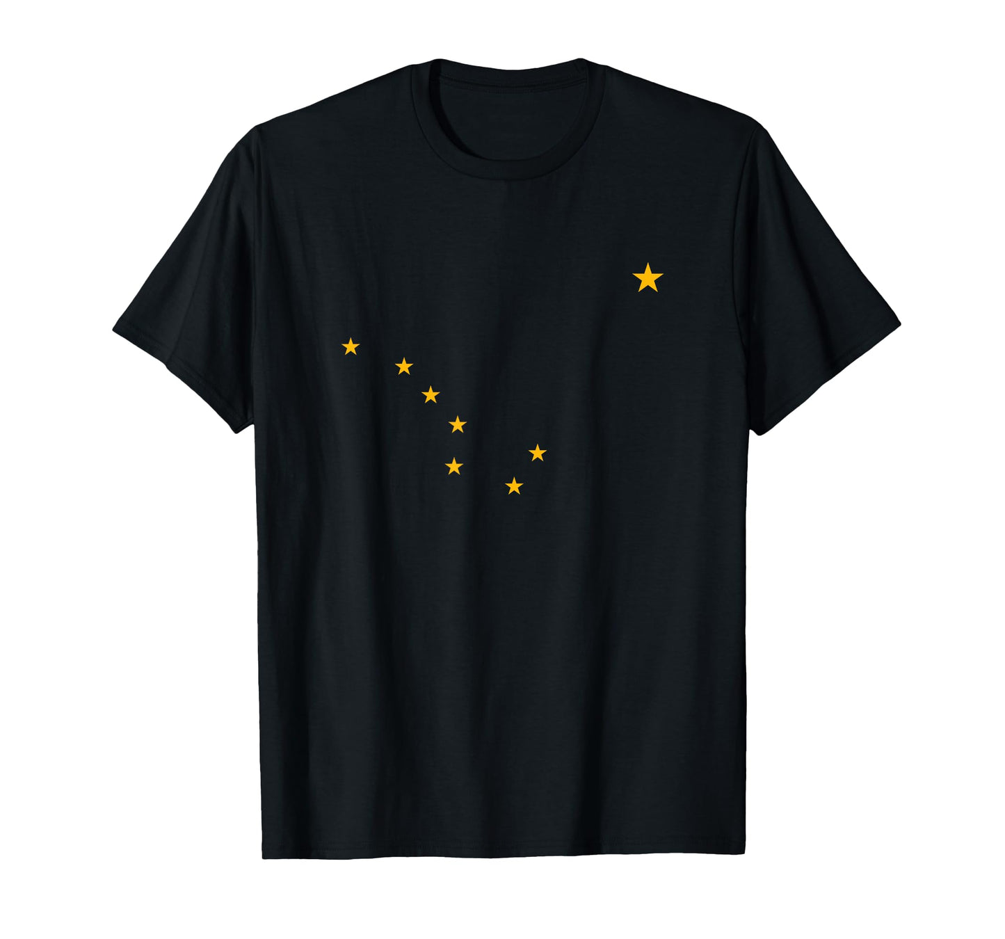 Alaska Big Dipper and North Star Pride the Last Frontier T-Shirt