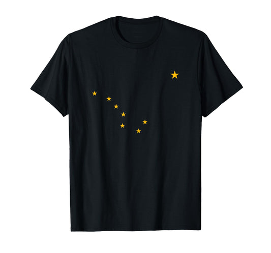 Alaska Big Dipper and North Star Pride the Last Frontier T-Shirt