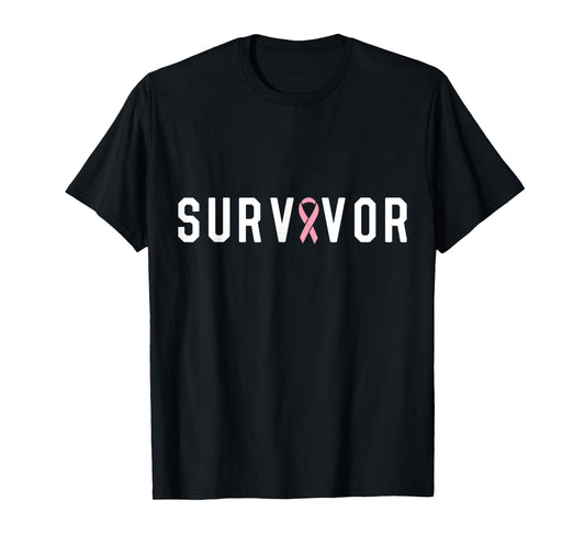 Breast Cancer Survivor We Did It T-shirt Pink Ribbon Tee T-Shirt