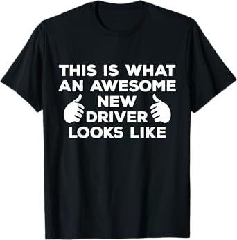 Driving licence passed: driving school driver, car T-Shirt