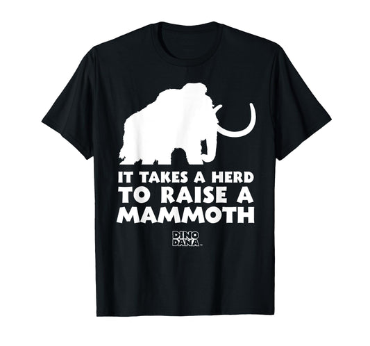 Dino Dana: White Mammoth Shirt T-Shirt