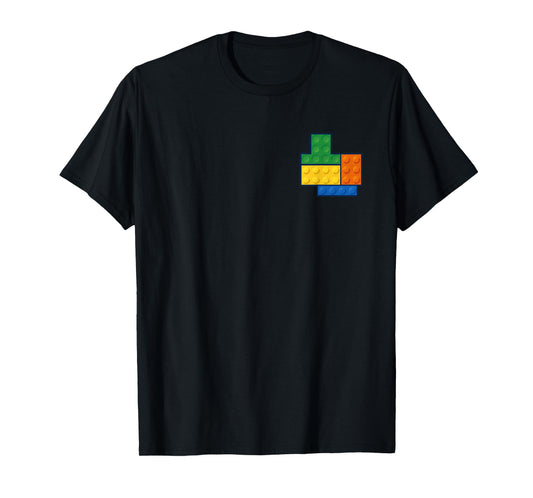 Building Blocks Pocket Master Builder Gamer Men Women Kids T-Shirt