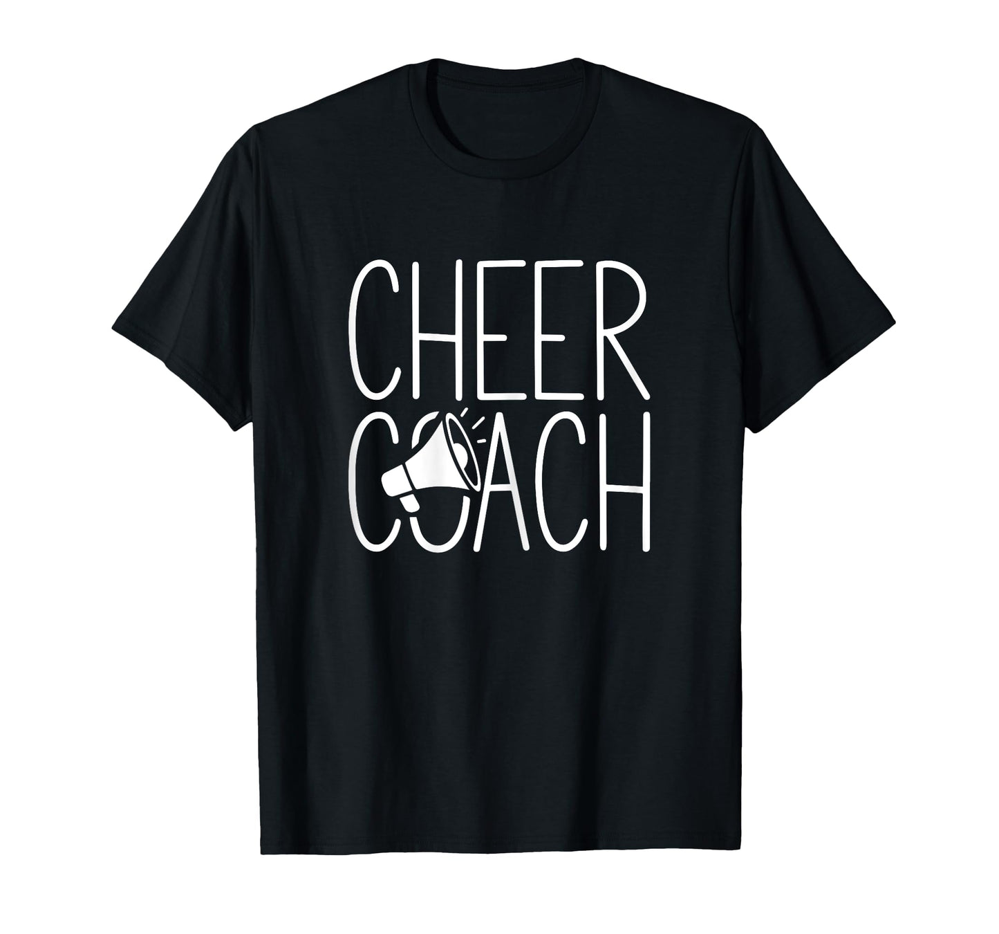 Cheer Coach Shirt Cheerleading Women Cheerleader Coach T-Shirt
