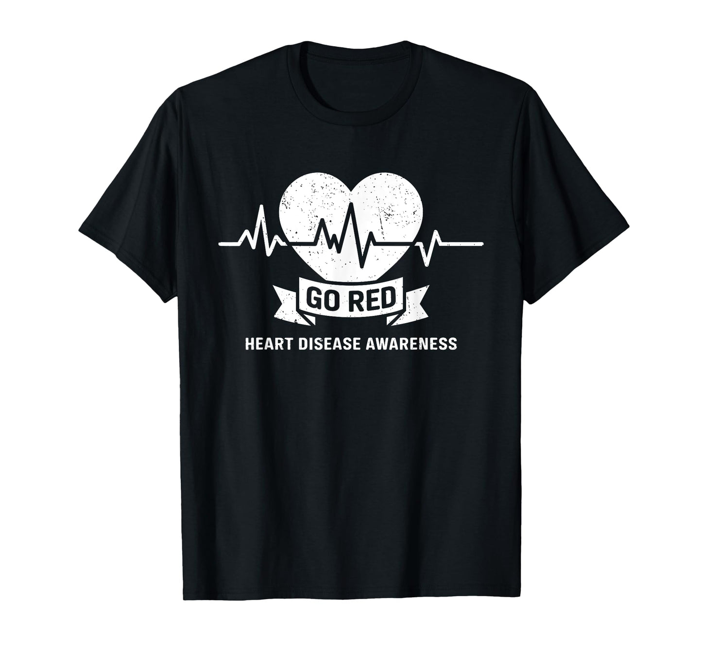 Go Red For Women American CHD Heart Disease Month Awareness T-Shirt
