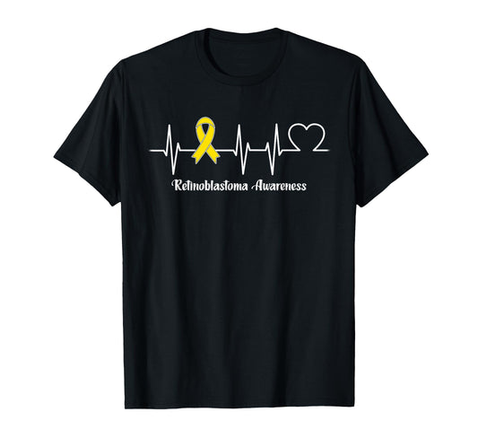 Heartbeat Retinoblastoma Warrior T-Shirt