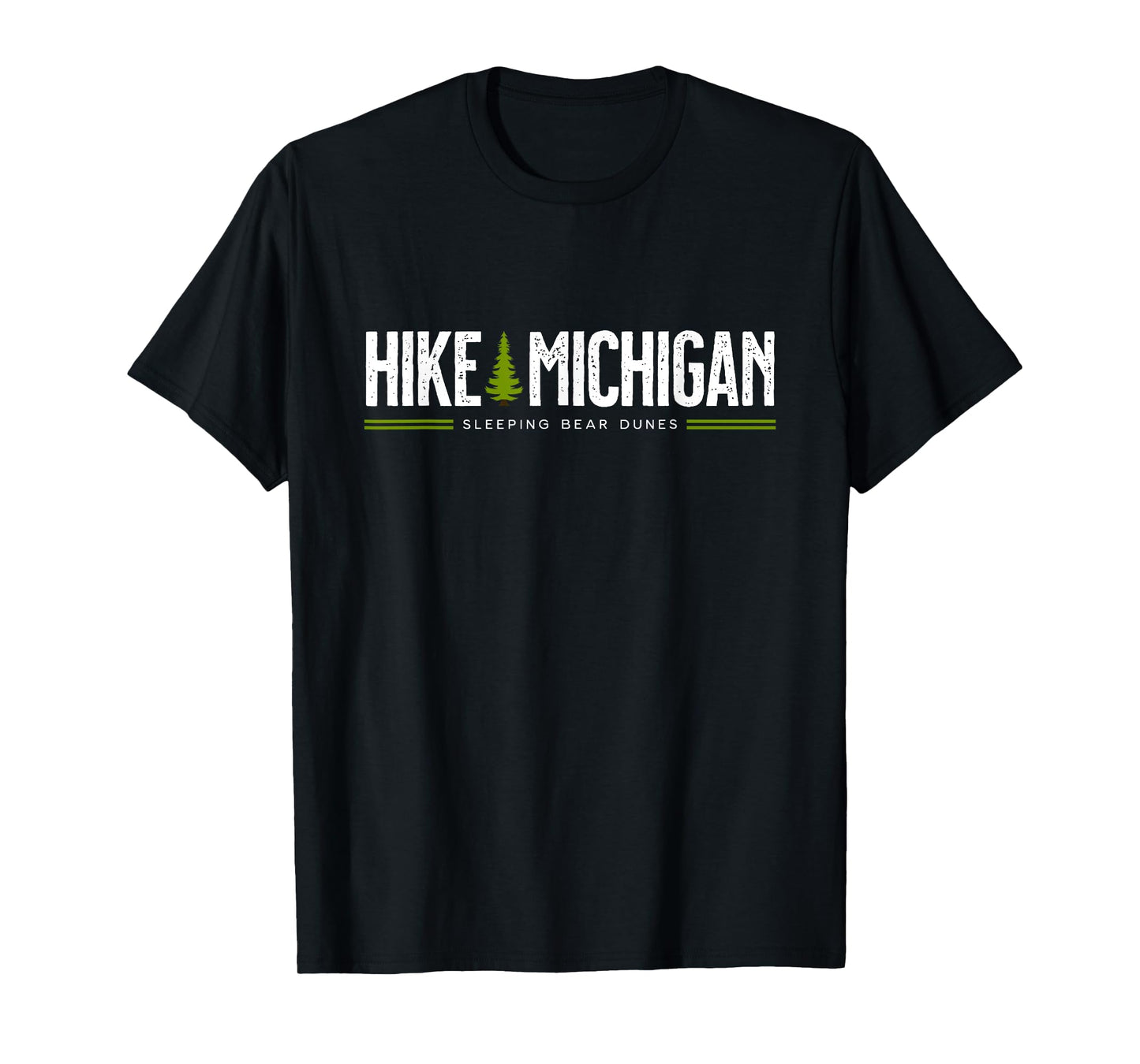 Michigan Sleeping Bear Dunes Hike Tree Retro Graphic T-Shirt