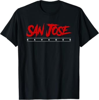 San Jose Savages T-Shirt, San Jose savage San Jose 408 Pride T-Shirt