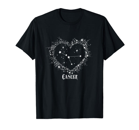 Cancer Zodiac Sign T-Shirt | Constellation/Horoscope Tees T-Shirt