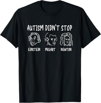 Autism Awareness Shirts Autism Didn't Stop T-Shirt
