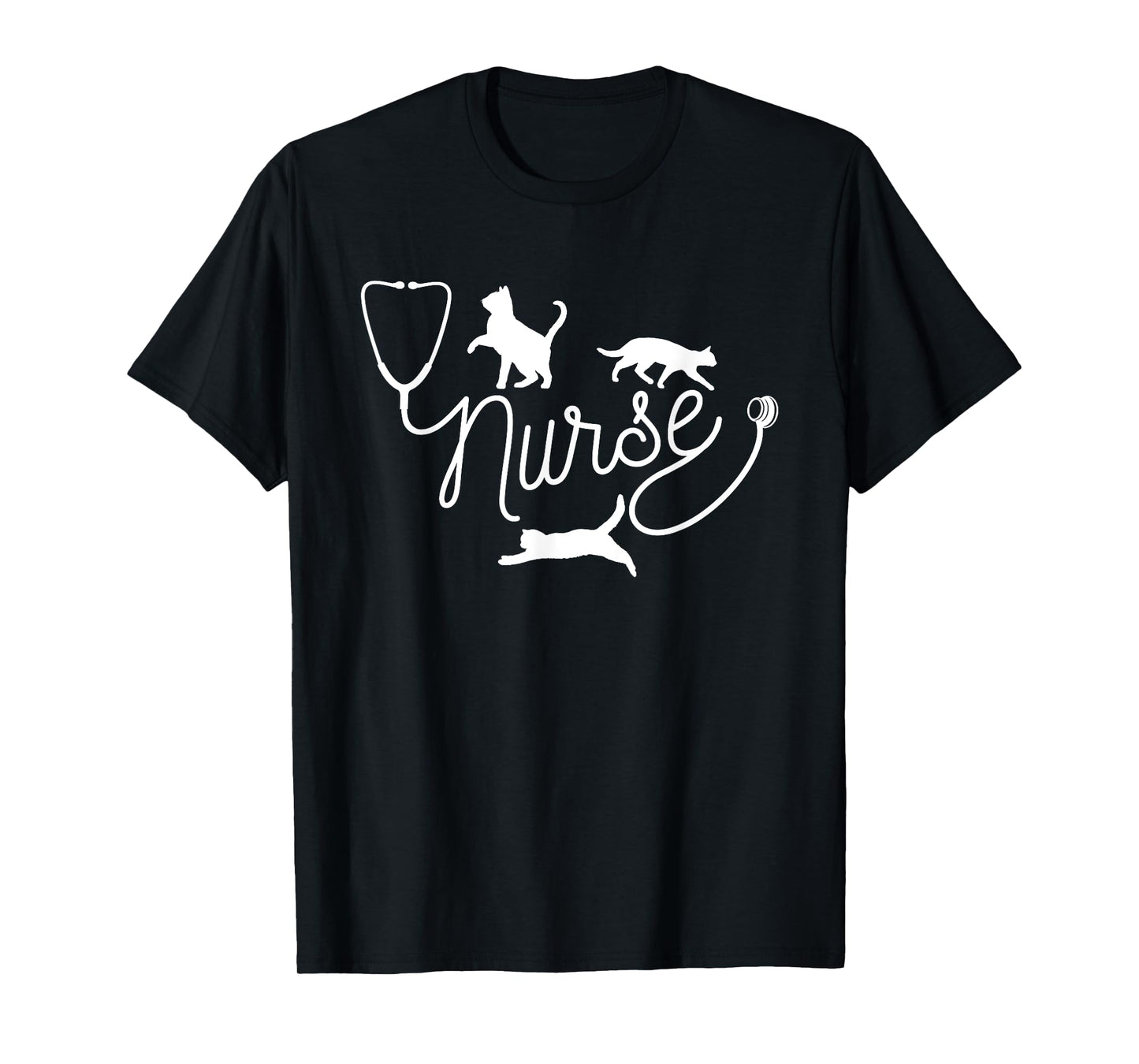 Nurse Cat Mom - RN Nurse and Cat Lovers T-Shirt