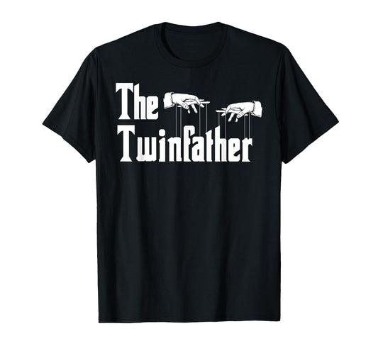 The Twinfather Father's Day Twin Dad Funny Daddy Of Twins T-Shirt