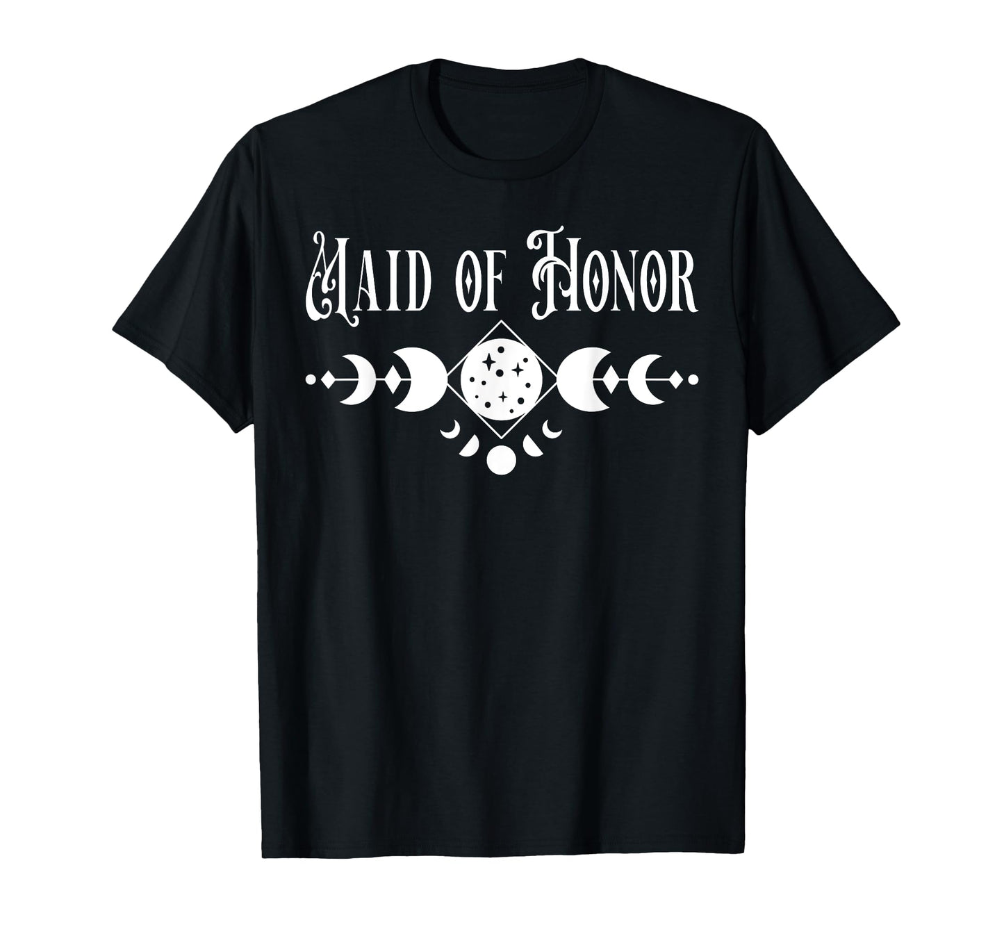 Witchy Maid Of Honor Gothic Witch Bachelorette Bach Party T-Shirt
