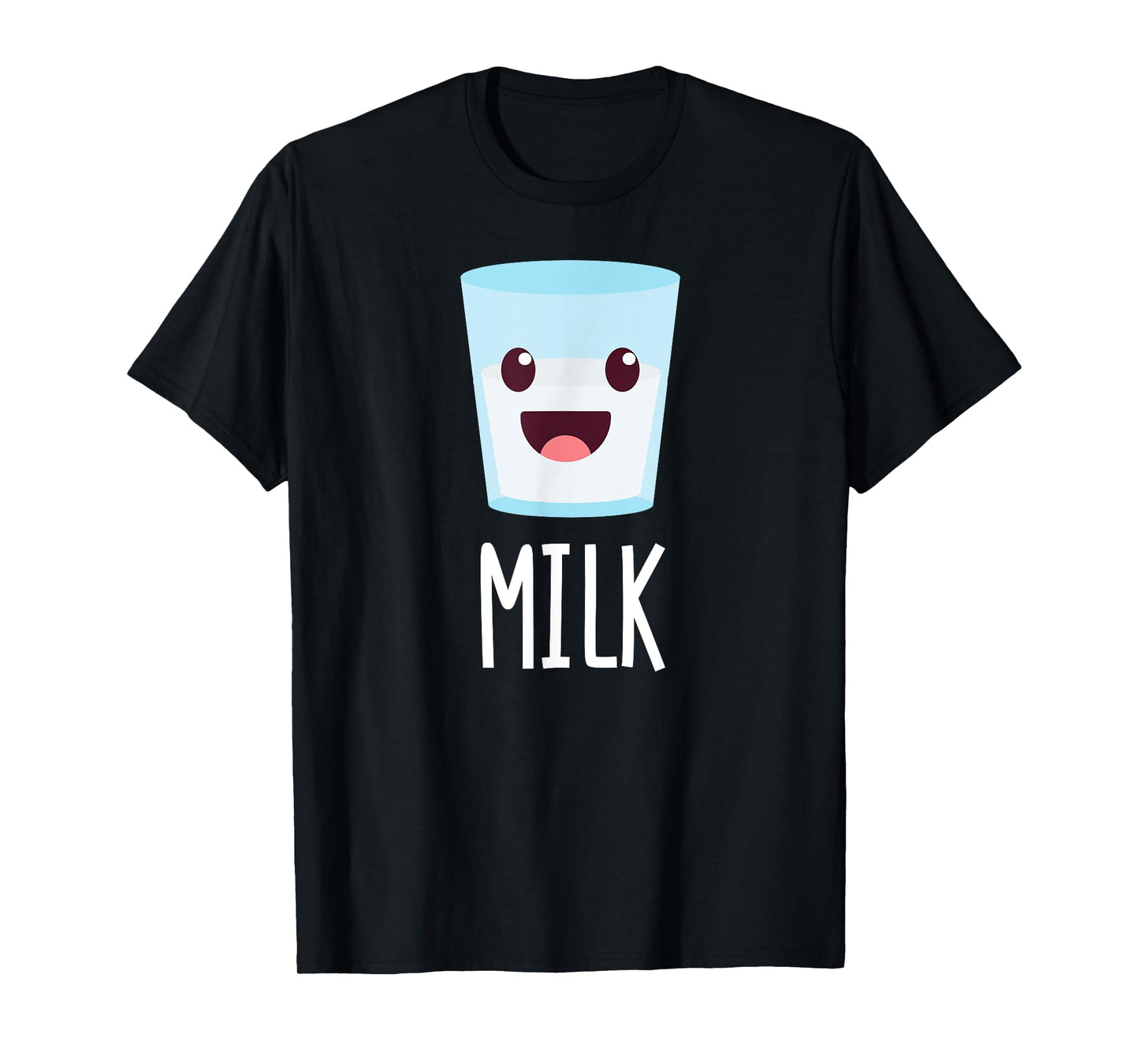 Milk & Cookies Matching Couple Halloween Best Friends T-Shirt