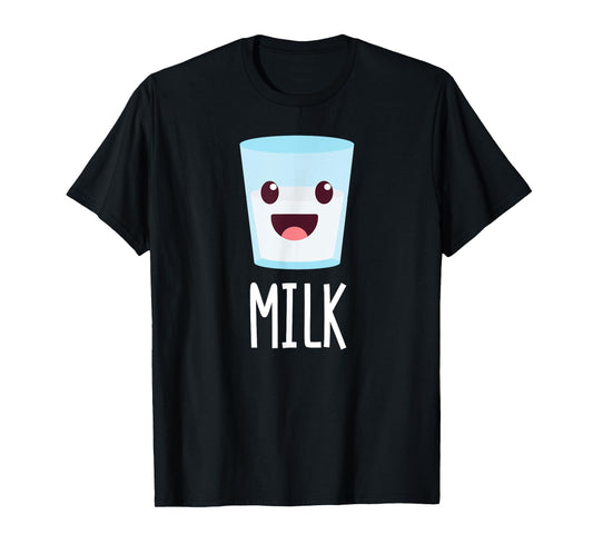 Milk & Cookies Matching Couple Halloween Best Friends T-Shirt