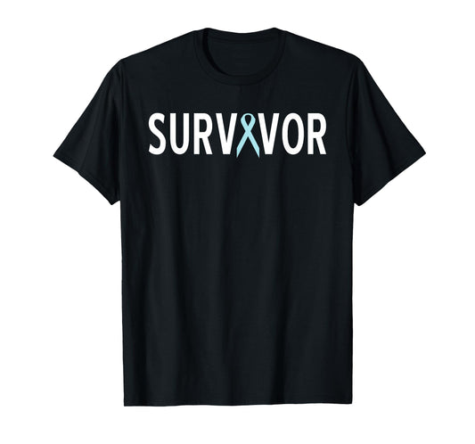 Mens Prostate Cancer Survivor Fight Cancer Awareness T-Shirt